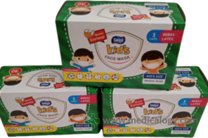 Masker Anak Sensi Kids Earloop isi 40 pcs
