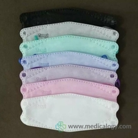 jual Masker Convex Sensi Mix 5 Warna isi 20 Masker Anti Pengap Model Evo