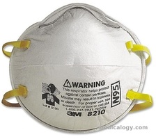 Masker Kabut Asap Respirator 3M 8210 N95 Eceran