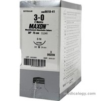 jual Maxon 3-0 Clear 75 cm Reverse Cutting 3/8 Circle 24 mm (Kulit)
