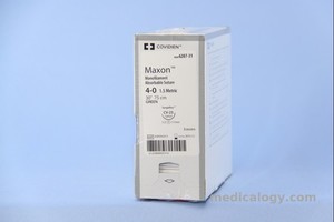 Maxon 4-0 Hijau 75 cm Taper Point 1/2 Circle 20 mm (GI)
