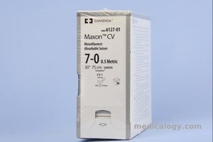 jual Maxon 7-0 Hijau 60 cm Taper Point 3/8 Circle 9 mm (Kardiovaskular)
