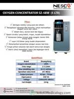 jual Nesco Oxygen Concentrator SZ-5BW 5 Liter