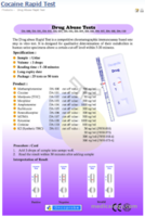 Oncoprobe Rapid Test COC Cocaine 25 Strip/Box