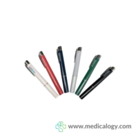 jual ONEHEALTH DIAGNOSTIC PENLIGHT HS-401F LED / CAHAYA PUTIH SENTER MEDIS - BLACK