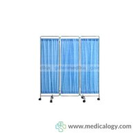 jual ONEMED - Bed Screen Bidang | Sekat Ranjang Pasien Rumah Sakit - 3 Panel