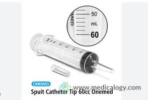 jual Onemed Feeding Syringe 60cc Catheter Tip Ecer Satuan