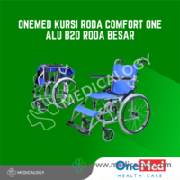 jual ONEMED Kursi Roda Comfort One ALU B20 Roda Besar