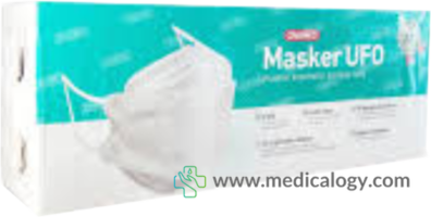 jual Onemed Masker Medis UFO Isi 20 Pcs Putih