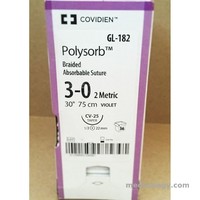 jual Polysorb 3 - 0 Violet 75 cm Taper Point 1/2 Circle 22 mm (GI/Subkutan)