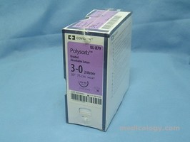 Polysorb 3 - 0 Violet 75 cm Taper Point 1/2 Circle 30 mm (Subkutan)