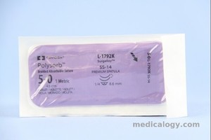 Polysorb 5-0 Violet 45 cm Spatula 1/4 Circle 8 mm (Mata)