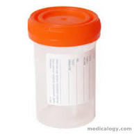 jual Pot Urine Tutup Merah Steril 50-60cc
