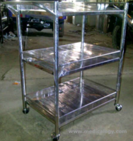 jual Rak Instrumen Stainless Steel 3 Susun