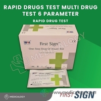 jual Rapid Drugs Test Merk First Sign Multi Drug Test 6 Parameter