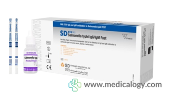 jual Rapid Test SD Salmonella IgG/M per Box isi 25T SD Diagnostic 