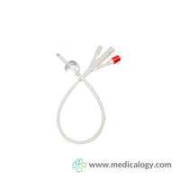 jual Rusch Soft Simplastic Couvelaire Tip 3-Way Foley Catheter - 30cc Balloon Capacity Bebas Latex