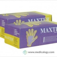 jual Sarung Tangan Non Powder Maxter isi 100 pcs