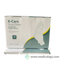 jual Sarung Tangan Steril Powder Free E - Care Surgi Glove 7.0 E-Care