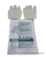 jual Sarung Tangan Steril Powder Free E - Care Surgi Glove 8.0 E-Care