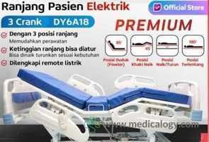 jual SELLA - Hospital Bed Pasien Elektrik 3 Crank PREMIUM DY6A18 | Ranjang