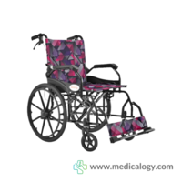 jual Serenity Kursi Roda Semi Travelling SR-862 UC5 - Pink 