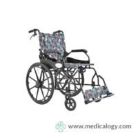 jual Serenity Kursi Roda Semi Travelling SR-862 UC6 - Biru