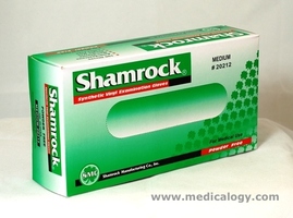 jual Shamrock (Glove Steril Powder Free) 7 Alkes Disposable per Box isi 50 Sarung Tangan Steril