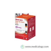 jual Sinocare M101 Strip Cek Asam Urat per tube isi 25T