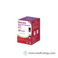 jual Sinocare M101 Strip Cek Kolesterol per tube isi 10T