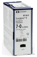 Surgipro 0 Biru 75 cm Taper Point 1/2 Circle 40 mm (Hernia/Abdomen/Tendon)