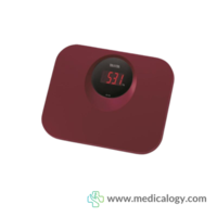 jual Tanita HD-394 Wine Red Lightweight Plastic Digital Scale LED Display