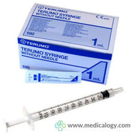 jual TERUMO Disposable Syringe With Needle 1ml 26Gx1/2 Tuberculin 100ea