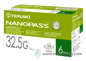 jual Terumo Nanopass Needle for Pen-Inject 32.5G x 6 m Per Box isi 100 pcs