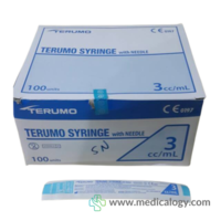 jual Terumo Spuit 3 cc Tanpa Needle Per Box isi 100 pcs