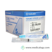 jual Terumo Spuit T-Syringe Disposable With Needle 5 CC Per Box isi 100 pcs