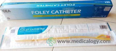 jual Two Way Folley Catheter Nomor 24 GEA per box isi 10 pcs