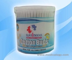 jual Wellness Cotton Buds Regular Kapas Refil 100's Cleansing Swabs