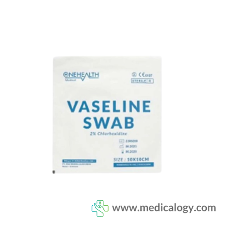 harga Vaseline Swab 10x10 Onehealth Plester Rawat Luka per pcs Lembaran