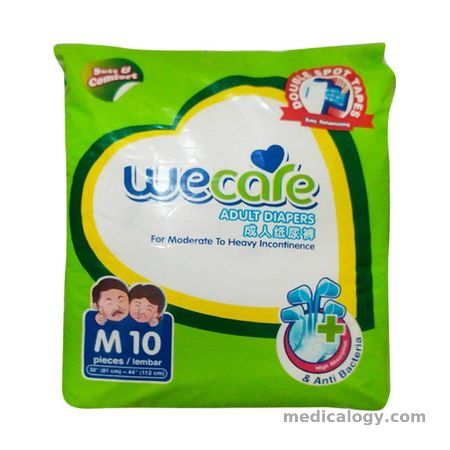 harga WeCare Pampers Size M Isi 10